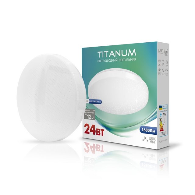 Світильник внутрішній світлодіодний LED TITANUM (TLCL-24S)